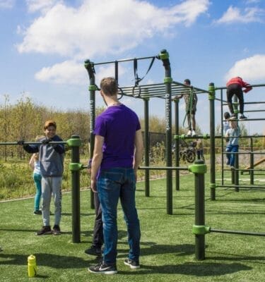 Estación de entrenamiento profesional