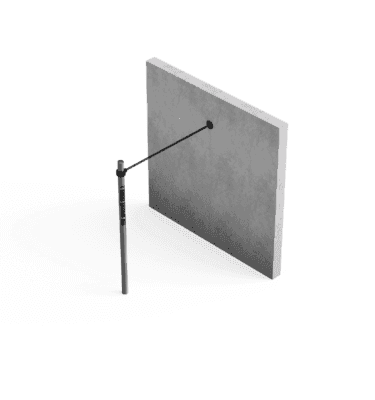 Wallmount pull-up station