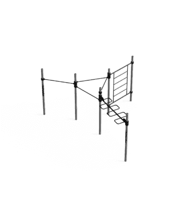 Workout station triangle